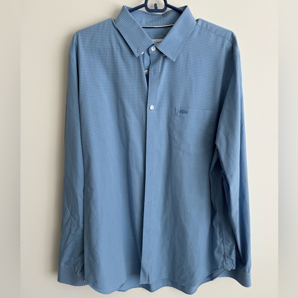 LACOSTE long sleeve button down shirt.